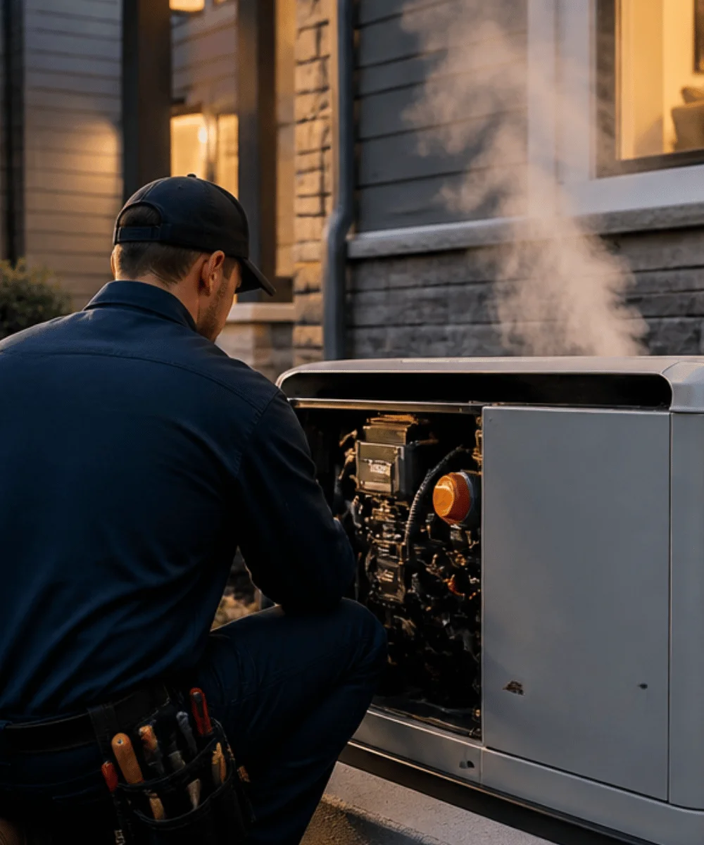 Generator and Backup Power Solutions in Monroe County PA team